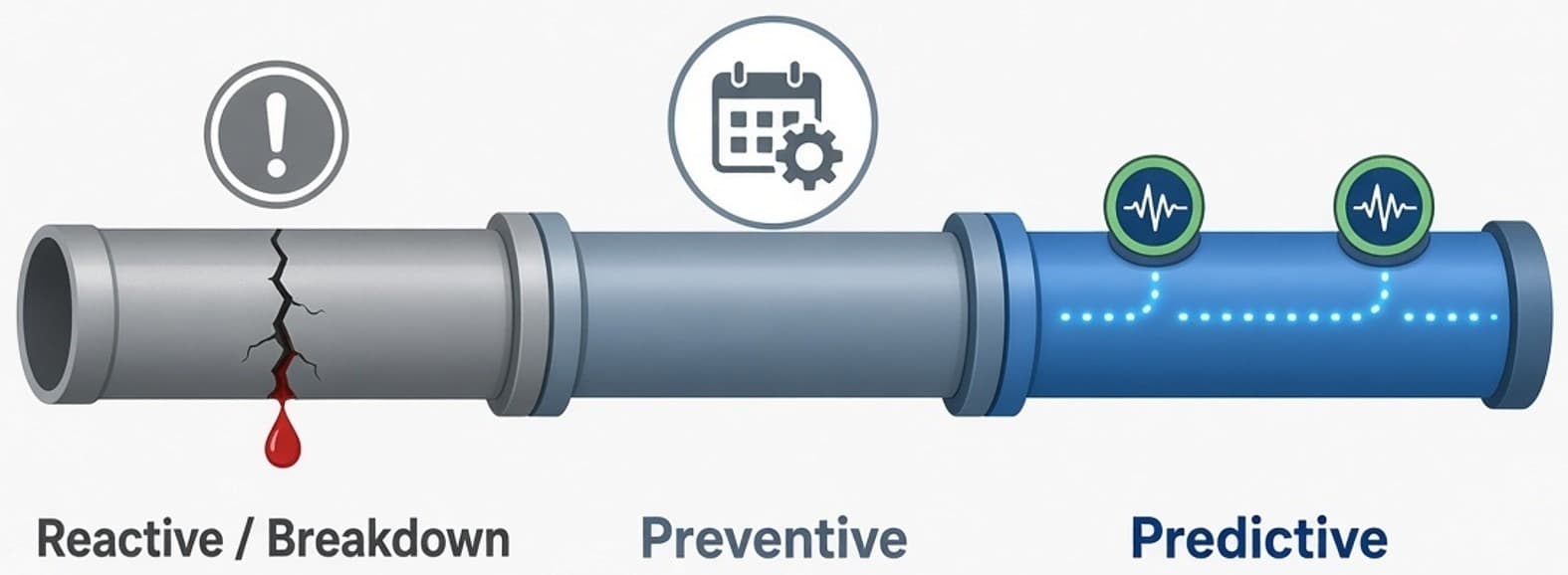 Three Stages of Maintenance Maturity in Polymer Manufacturing