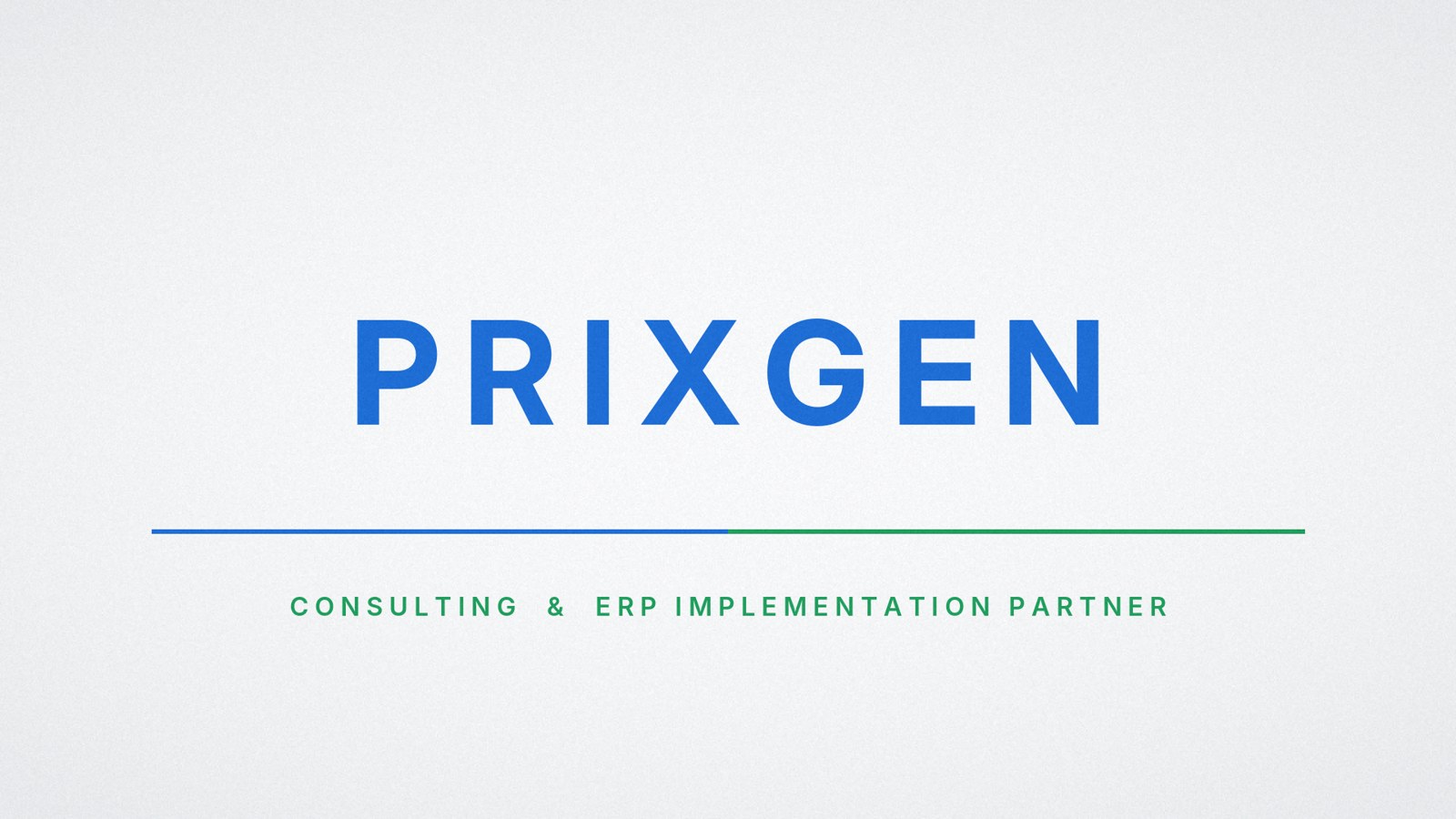 Prixgen, consulting and ERP implementation partner